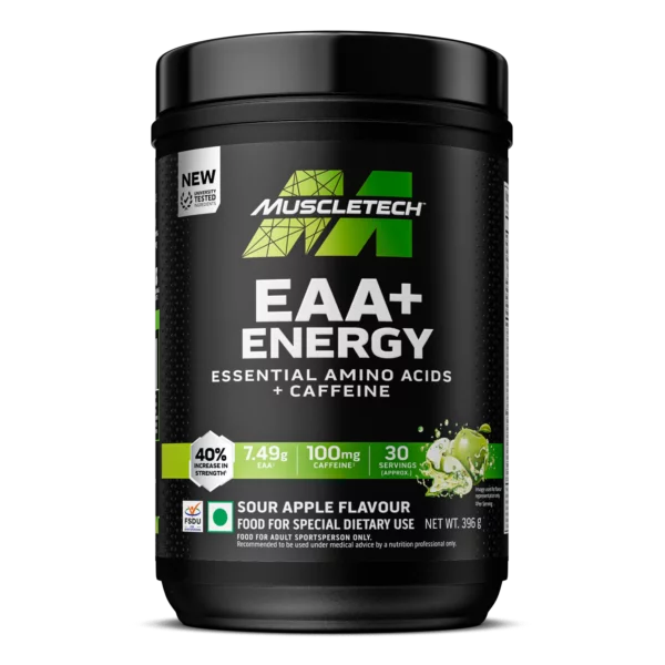 Muscletech EAA+ Energy - Sour Apple, 30 servings